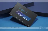 Frosted Plastic Business Card Full Color Printing 1-on-1