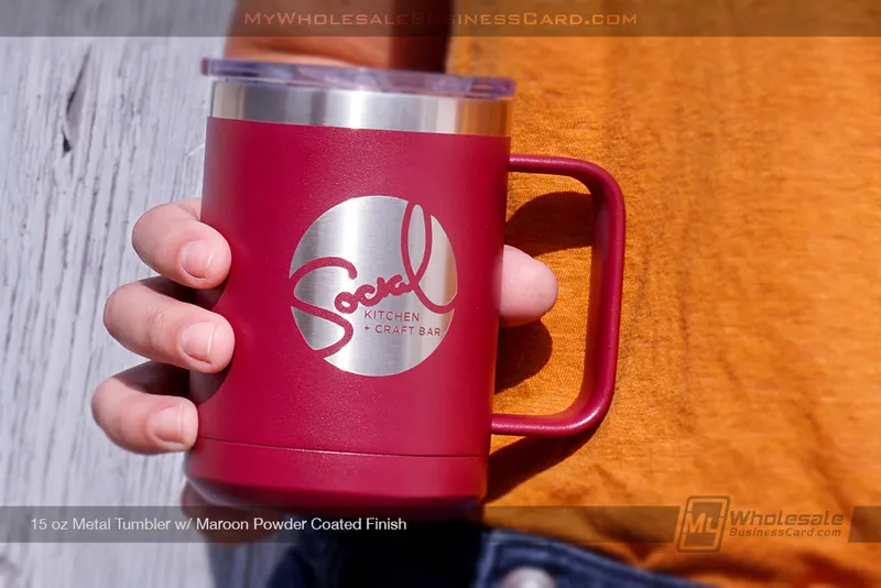 15 oz Polar Camel Metal Mug