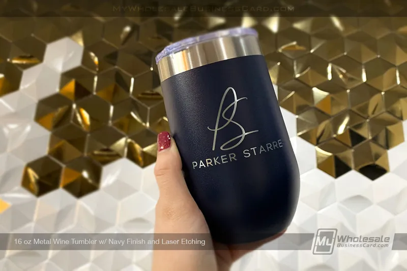 16 oz Polar Camel Metal Wine Tumbler
