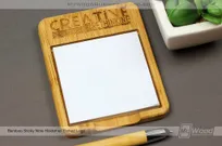 MWBC-Sticky-Note-Holder-Bamboo-Finish-With-Etched-Logo