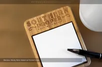 Wood Sticky Note Holders