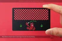 Black-Metal-Grinder-Card-Green-Spot-Color-Full-Color-Printing-Marks-Organix