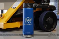 Blue-20-oz-Water-Bottle-Silver-Laser-Etching-SpiderPower