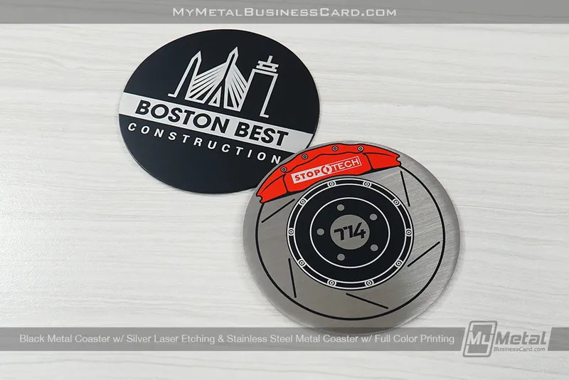 Black-Metal-Coaster-Silver-Laser-Etching-Stainless-Steel-Metal-Coaster-Full-Color-Printing