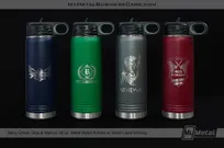 Navy-Green-Gray-Maroon-20-oz-Metal-Water-Bottles