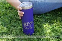 Purple-22-oz-Skinny-Tumbler-Laser-Etched-Logo-Cow