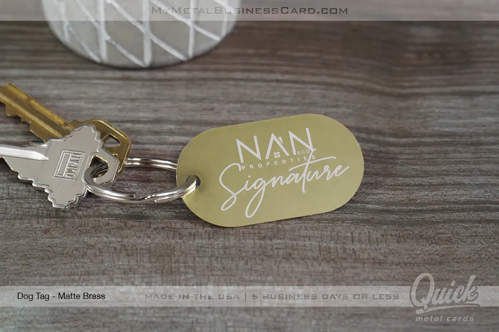 Quick Metal Dog Tags