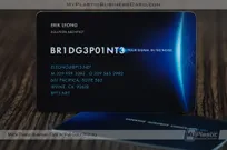 Matte-Plastic-Business-Card-With-Cosmic-Design