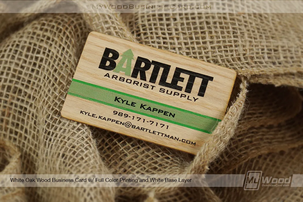 White-Oak-Wood-Business-Card-Full-Color-Printing-White-Base-Layer-Bartlett