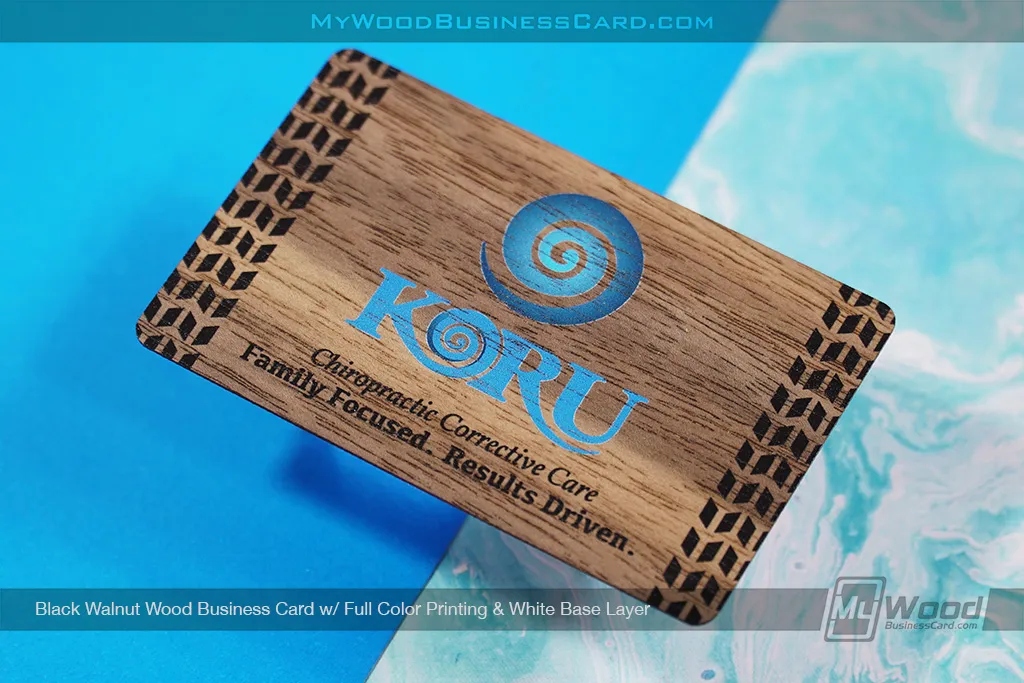 Black-Walnut-Wood-Business-Card-Full-Color-Printing-White-Base-Layer-Koru