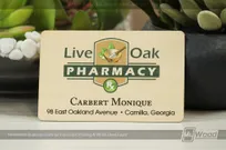 Basswood-Business-Card-Full-Color-Printing-White-Base-Layer-Pharmacy