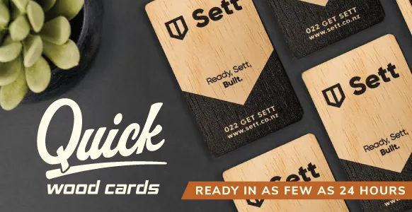 24 Hour Wood Cards