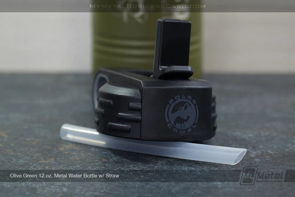 Olive-Green-12-oz-Metal-Water-Bottle-Straw