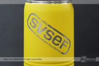 Yellow-12-oz-Metal-Water-Bottle-Silver-Laser-Etching-SVSEF