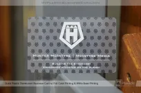 Quick-Plastic-Translucent-Business-Card-Full-Color-Printing-White-Base-Printing-Hunter