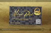 Paper-Business-Card-Full-Color-Printing-Michael-Paul-QR-Code