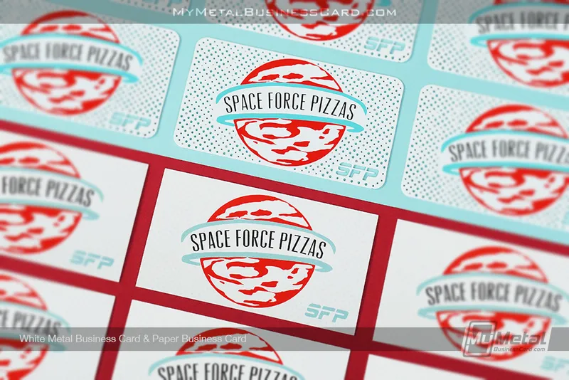 White-Metal-Business-Card-Paper-Business-Card-Pizza