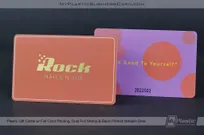 Plastic-Gift-Cards-Full-Color-Printing-Gold-Foil-Stamp-Black-Printed-Variable-Data-Rock