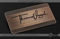 Copper-Finish-Metal-Luxury-Realtor-Business-Card-with-Signature-Cut-Design