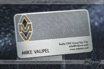 Stainless-Steel-Luxury-Raltor-Business-Card-with-Gold-Spot-Colot-Black-Details