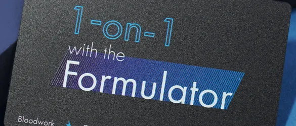 Plastic Business Card Close Up