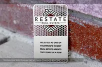 Stainlesss-Steel-Metal-Business-Card-Custom-Cutout-Spot-Color-Restate-Real-Estate