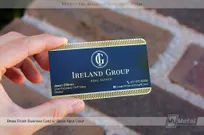 Brass-Finish-Metal-Business-Card-For-Realtor