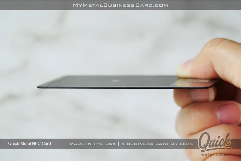 Quick-Metal-NFC-Business-Card-Silver-Laser-Etching-Thickness