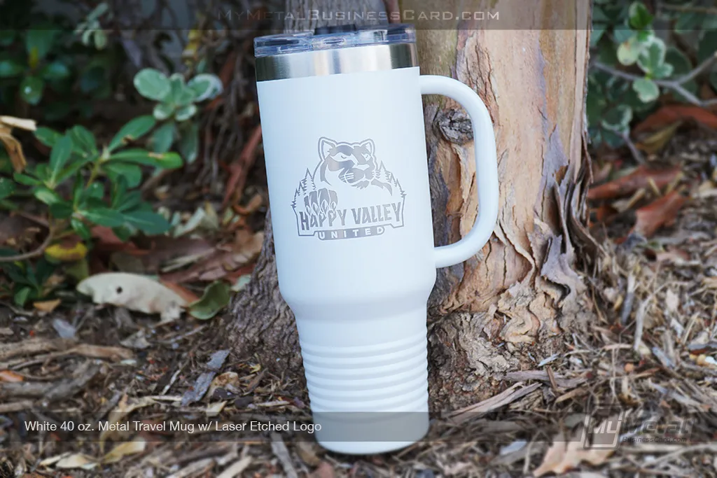 White-40-oz-Metal-Travel-Mug-Laser-Etched-Logo-Happy-Valley