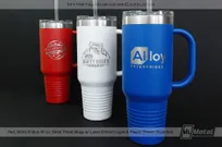 Red-White-Blue-40-oz-Metal-Travel-Mug-Laser-Etched-Logo-Straw