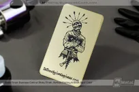 Brass-Finish-Business-Card-Shiny-Finish-Etching-Black-Tattoo