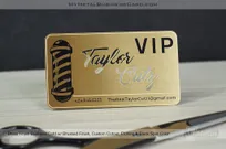 Brass-Finish-Business-Card-Brushed-Finish-Cutout-Etching-Black-Taylor
