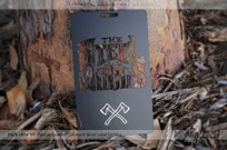 Black-Metal-VIP-Pass-Custom-Cutouts-Silver-Laser-Etch-Steel-Woods