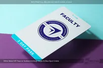 White-Metal-VIP-Pass-Surface-Etching-Purple-Blue-Maxwell