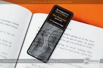 Black-Metal-Bookmark-Custom-Cutouts-Orange-White-Spot-Colors-Occidental