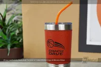 20-oz-Leatherette-Basketball-Tumblers-Laser-Etched-Logos-Coach-Straw