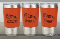 20-oz-Leatherette-Basketball-Tumblers-Laser-Etched-Logos-Coach