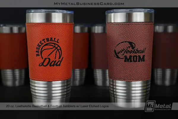 20 oz Sports Leatherette Tumbler
