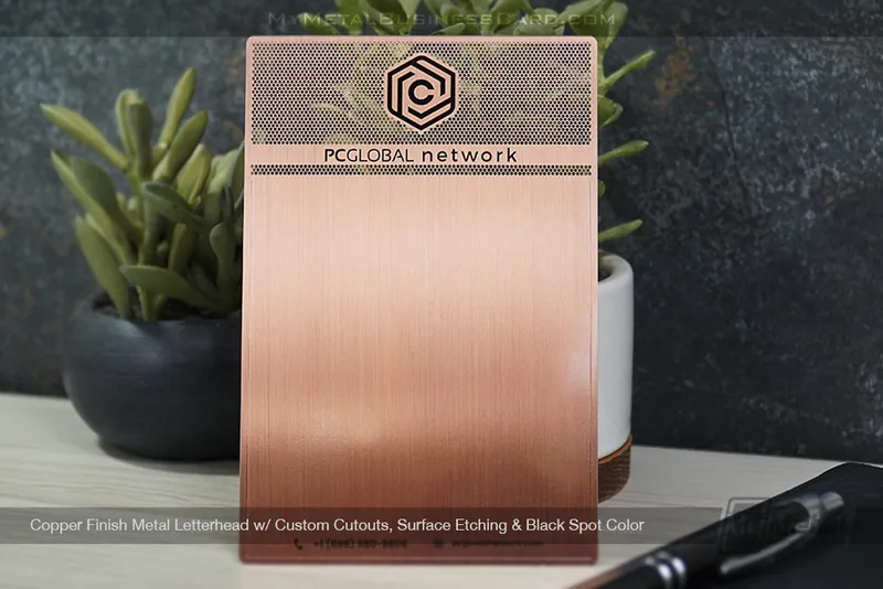 Copper-Finish-Metal-Letterhead-Cutouts-Etching-Black-PCGlobal