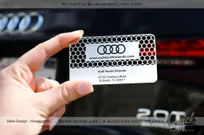 Stainless-Steel-Quick-Metal-Business-Card-with-Custom-Cutouts-for-Audi-Dealer-Florida