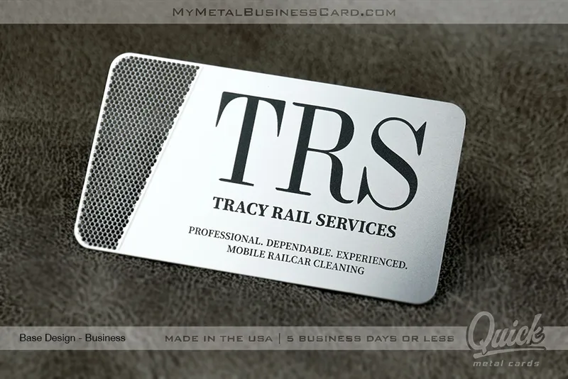 Stainless-Steel-Quick-Metal-Business-Card-with-Cutout-Design-for-Railroad-Company