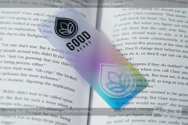 Quick Plastic Bookmarks