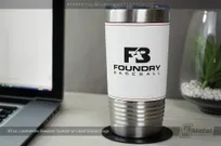 20 oz Leatherette Polar Camel Metal Tumbler