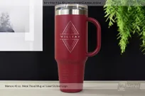 40 oz Polar Camel Metal Travel Mug