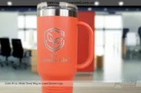 40 oz Polar Camel Metal Travel Mug