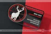 Mirror-Black-Metal-Card-Custom-Shape-Cutouts-Silver-Etch-Red-Hunter