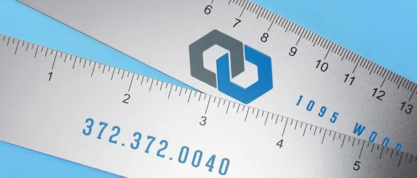 screen printed rulers