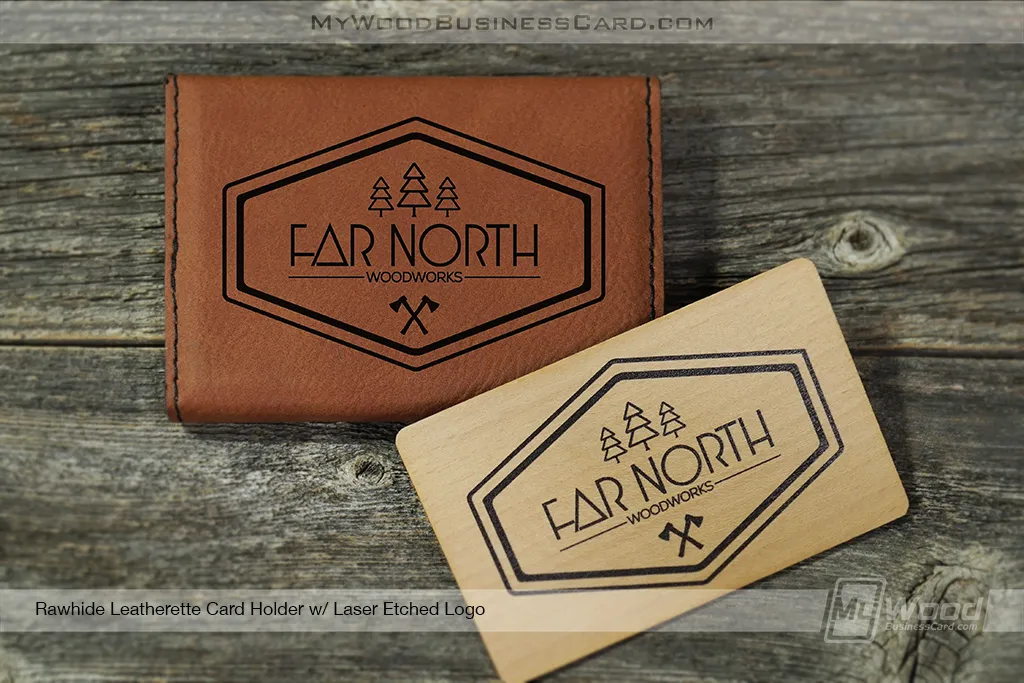 Rawhide-Leatherette-Card-Holder-Laser-Etched-Logo-Basswood-Wood-Card