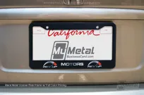 Black-Metal-License-Plate-Frame-Full-Color-Printing-Rev-Up-Motors