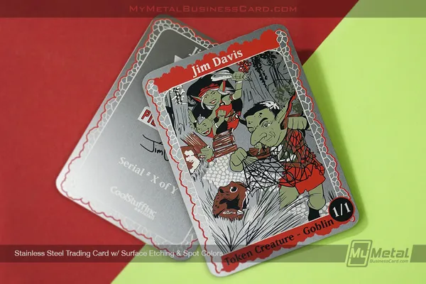 Metal Trading Cards